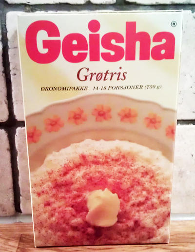 Geisha grøtris