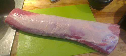 3 kg nakkestykke av svin er flott til pulled pork